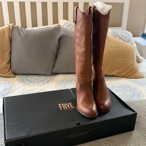 FRYE Jackie Button boots. Size 10 M, color Cognac. Perfect condition never worn